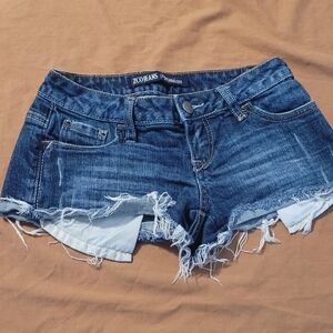 ZCO Jeans Premium Cut Off Distressed Denim Short Shorts Women's SZ.1